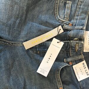 Topshop High Rise Blue Denim Jeans